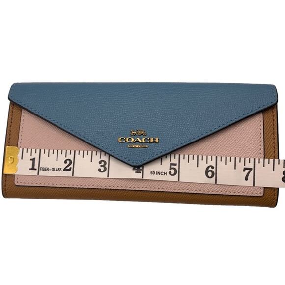 COACH Soft Color Block Wallet - Picture 10 of 11